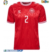 Maglie da calcio Danimarca Joachim Andersen #2 Prima Maglia Europei 2024 Manica Corta